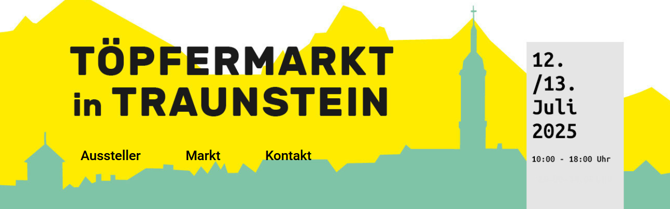 Töpfermarkt in Traunstein