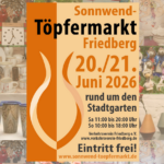 der Sonnwend-Töpfermarkt in Friedberg 2026
