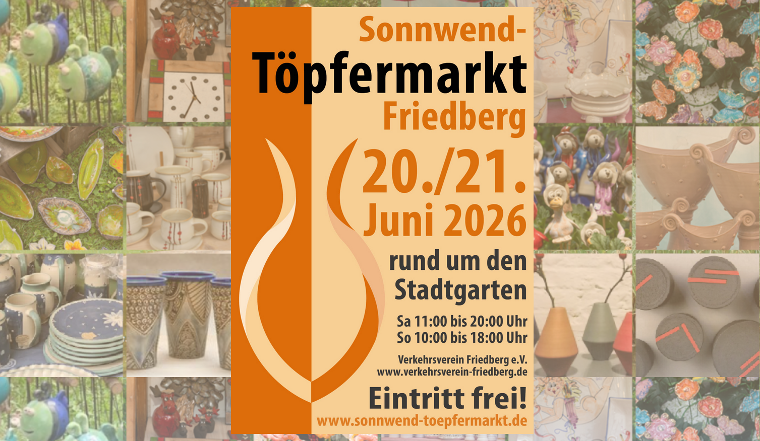 der Sonnwend-Töpfermarkt in Friedberg 2026