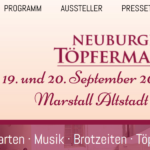 Neuburger Töpfermarkt 2026