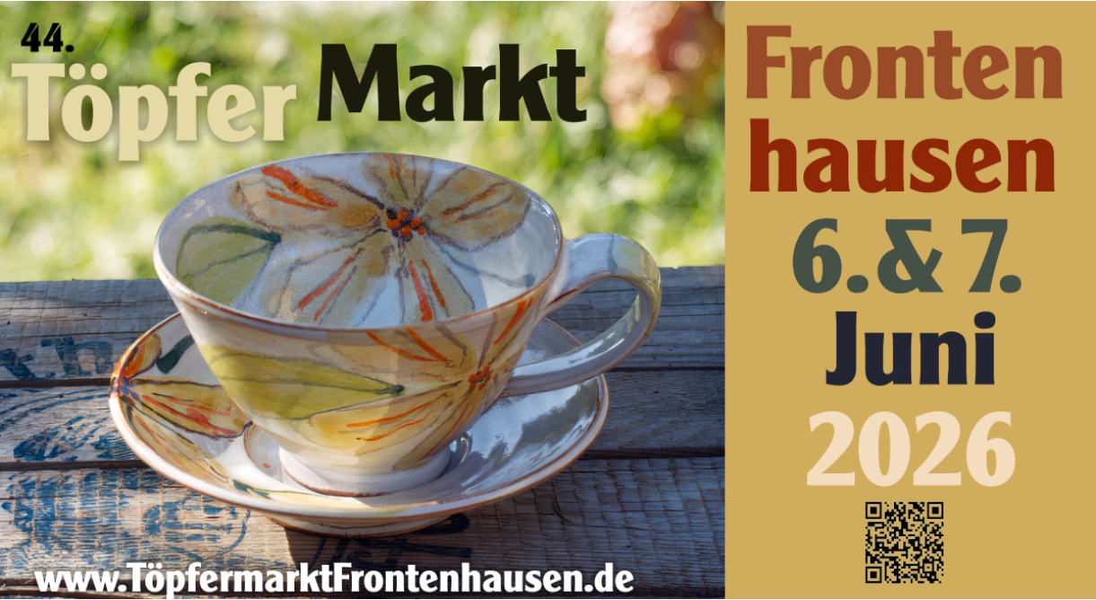 Töpfermarkt Frontenhausen 2026